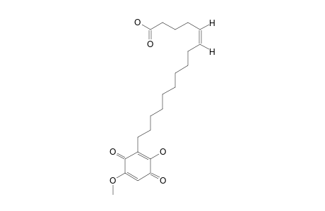 (Z)-15-(2'-HYDROXY-5'-METHOXY-3',6'-DIOXOCYClOHEXA-1',4'-DIENYL)-PENTADEC-5-ENOIC-ACID