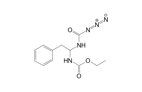 Ethyl {1-[(azidocarbonyl)amino]-2-phenylethyl}carbamate