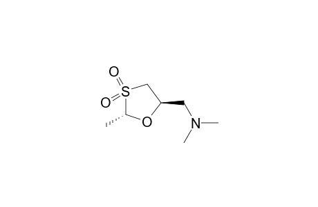 [(2S,5R)-3,3-diketo-2-methyl-1,3-oxathiolan-5-yl]methyl-dimethyl-amine