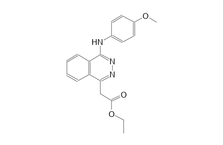 ethyl [4-(4-methoxyanilino)-1-phthalazinyl]acetate