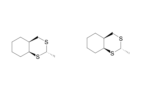 (2T,4AR,8AC)-2-METHYL-HEXAHYDRO-1,3-BENZODITHIINE