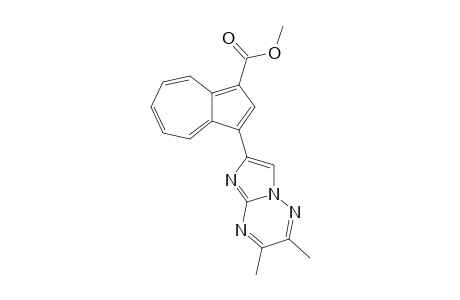 Methyl 3-(2,3-Dimethylimidazo[1,2-b][1,2,4]triazin-6-yl)azulene-1-carboxylate