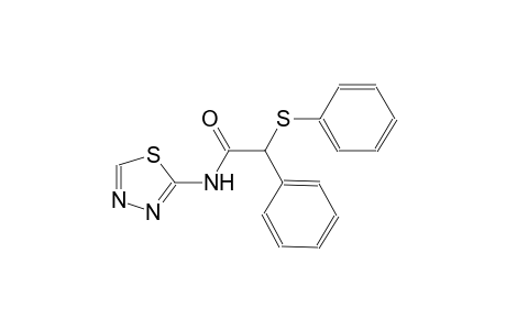 2-phenyl-2-(phenylsulfanyl)-N-(1,3,4-thiadiazol-2-yl)acetamide