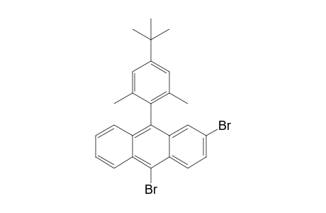 2,10-Dibromo-9-(4-t-butyl-2,6-dimethylphenyl)anthracene