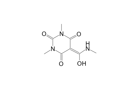 5-[hydroxy(methylamino)methylene]-1,3-dimethyl-2,4,6(1H,3H,5H)-pyrimidinetrione