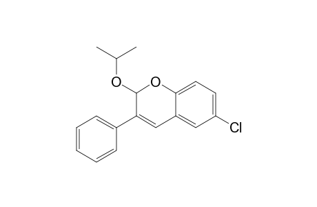 6-Chloranyl-3-phenyl-2-propan-2-yloxy-2H-chromene