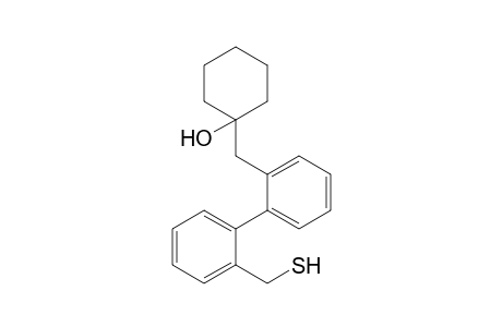 2-(1-Hydroxycyclohexylmethyl)-2'-sulphanylmethylbiphenyl