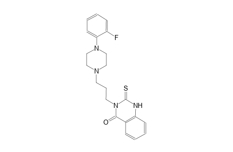 4(1H)-quinazolinone, 3-[3-[4-(2-fluorophenyl)-1-piperazinyl]propyl]-2,3-dihydro-2-thioxo-