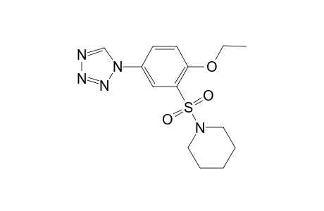 1-[2-ethoxy-5-(1,2,3,4-tetrazol-1-yl)phenyl]sulfonylpiperidine
