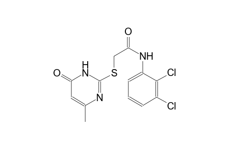 N-(2,3-dichlorophenyl)-2-[(4-methyl-6-oxo-1,6-dihydro-2-pyrimidinyl)sulfanyl]acetamide