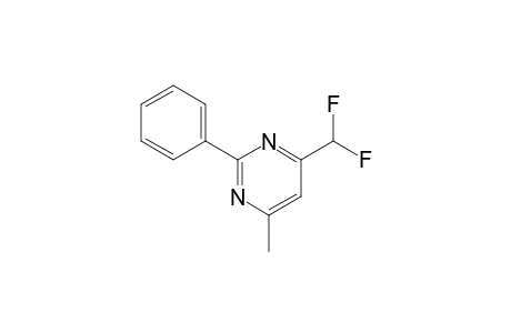4-(Difluoromethyl)-6-methyl-2-phenylpyrimidine