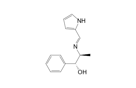 Benzenemethanol, .alpha.-[1-[(1H-pyrrol-2-ylmethylene)amino]ethyl]-, (R*,S*)-