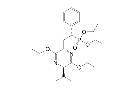 (2S,5R,2'S)-3,6-DIETHOXY-2-[2-(DIETHOXYPHOSPHORYL)-2-PHENYLETHYL]-2,5-DIHYDRO-5-ISOPROPYLPYRAZINE