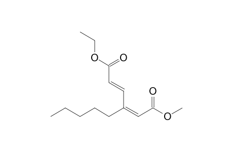 6-Ethyl 1-Methyl (2Z,4E)-3-pentylhexa-2,4-diendioate