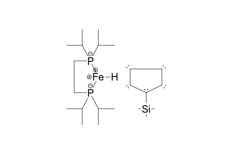 Hydridoiron(II), 1,2-bis(diisopropylphosphino)ethane-(.eta.-5-trimethylsilylcyclopentadienyl)-