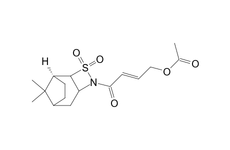 4-{(1S)-10,10-Dimethyl-3,3-dioxo-3-thia-4-exo-azatricyclo[5.2.1.0(2,5)]dec-4-yl}-4-oxobut-2-enyl acetate