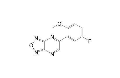 5-(5-Fluoro-2-methoxyphenyl)[1,2,5]oxadiazolo[3,4-b]pyrazine