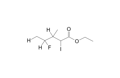 ETHYL 2-IODO-4-FLUORO-3-METHYLPENTANOATE