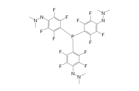 TRIS-[4-(N,N-DIMETHYLHYDRAZINE-2,3,5,6-TETRAFLUOROPHENYL]-PHOSPHINE