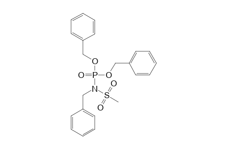 DIBENZYL-N-BENZYL-N-(METHYLSULFONYL)-PHOSPHORAMIDATE