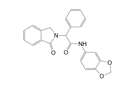 1H-isoindole-2-acetamide, N-(1,3-benzodioxol-5-yl)-2,3-dihydro-1-oxo-alpha-phenyl-