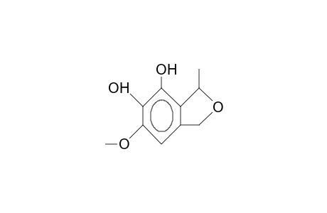(.+-.)-1,3-Dihydro-6-methoxy-3-methyl-isobenzofura N-4,5-diol;(.+-.)-curvulol