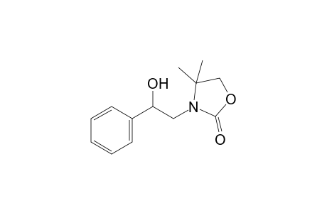 4,4-dimethyl-3-(beta-hydroxyphenethyl)-2-oxazolidinone