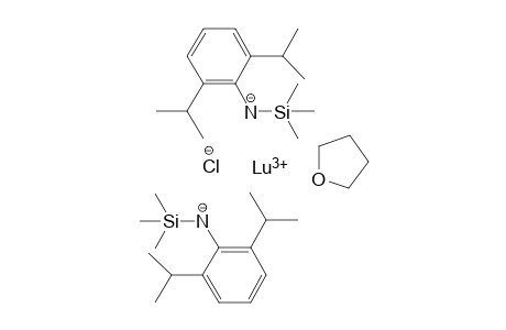 Chlorobis{N-(2,6-di-iso-propylphenyl)-trimethylsilylamido}-(tetrahydrofuran)lutetium(III)