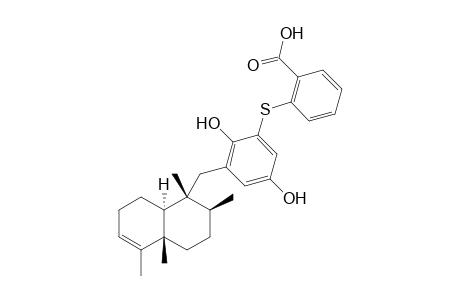 Avarol-3'-thiosalicylate