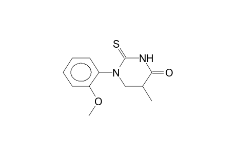 1-(2-METHOXYPHENYL)-5-METHYLDIHYDRO-4(1H,3H)-PYRIMIDINON-2-THIONE (C-NISOMER 1)