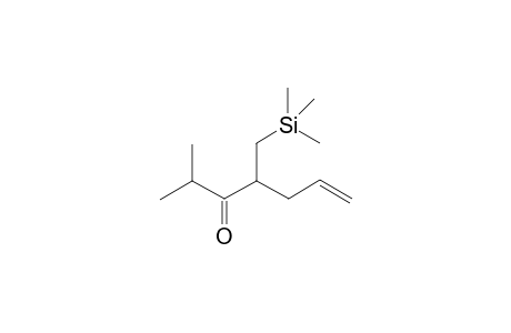 2-Methyl-4-(trimethylsilylmethyl)-6-hepten-3-one