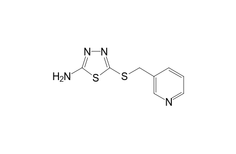5-(3-pyridinylmethylthio)-1,3,4-thiadiazol-2-amine