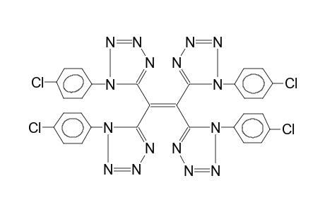 1,1,2,2-TETRA[1-(4-CHLOROPHENYL)-5-TETRAZOLYL]ETHENE