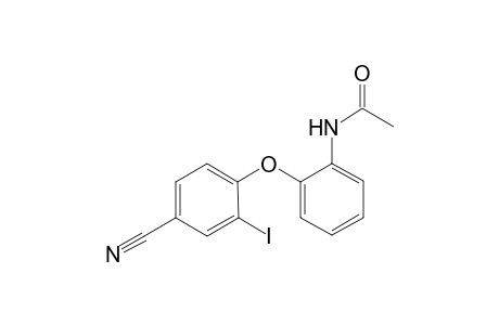 N-[2-(4-Cyano-2-iodophenoxy)phenyl]acetamide