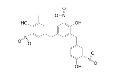 alpha^2-(4-HYDROXY-3-NITROPHENYL)-alpha^4-(4-HYDROXY-5-NITRO-m-TOLYL)-6-NITRO-2,4-XYLENOL