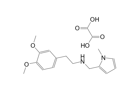N-[2-(3,4-dimethoxyphenyl)ethyl]-N-[(1-methyl-1H-pyrrol-2-yl)methyl]amine oxalate