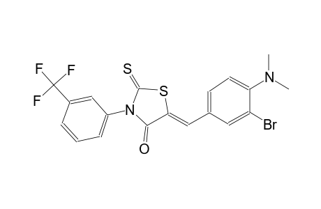 4-thiazolidinone, 5-[[3-bromo-4-(dimethylamino)phenyl]methylene]-2-thioxo-3-[3-(trifluoromethyl)phenyl]-, (5Z)-