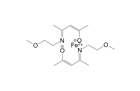 N-(2'-methoxyethyl)-2-penten-2-on-4-iminate iron(II)