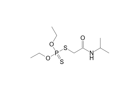 2-(diethoxyphosphinothioylthio)-N-propan-2-ylacetamide
