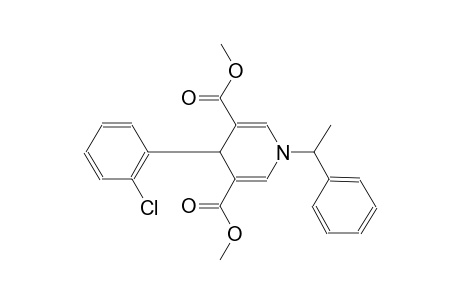 Dimethyl 4-(2-chlorophenyl)-1-(1-phenylethyl)-1,4-dihydro-3,5-pyridinedicarboxylate