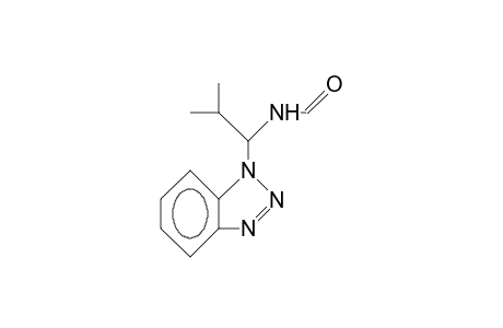 1-(1-Formylamino-2-methyl-propyl)-benzotriazole