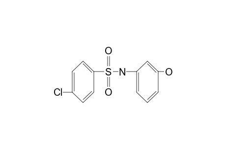 4-CHLORO-3'-HYDROXYBENZENESULFONANILIDE