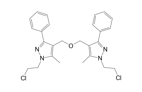 [2,2'-(2-Chloroethyl-5-methyl-3-phenyl-4-pyrazolmethyl)] ether