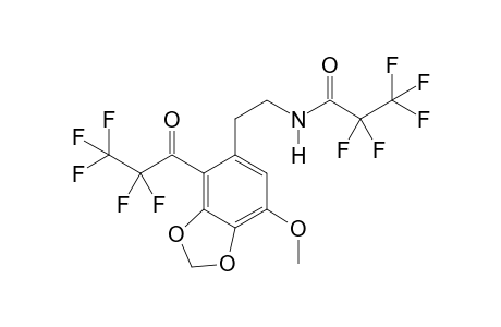 3-Methoxy-4,5-methylenedioxyphenethylamine 2PFP