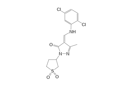 3H-pyrazol-3-one, 4-[[(2,5-dichlorophenyl)amino]methylene]-2,4-dihydro-5-methyl-2-(tetrahydro-1,1-dioxido-3-thienyl)-, (4E)-