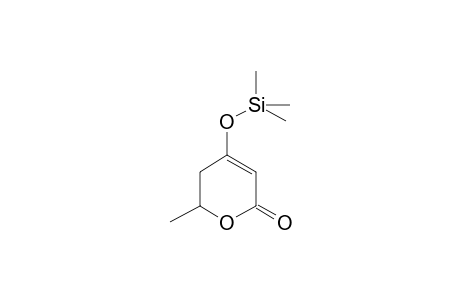 6-Methyl-4-(trimethylsilyloxy)-5,6-dihydro-2H-pyran-2-one