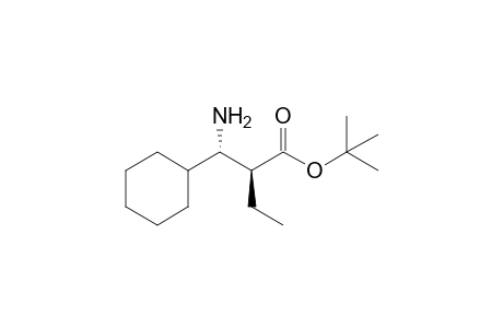 (2S)-2-[(S)-amino(cyclohexyl)methyl]butanoic acid tert-butyl ester