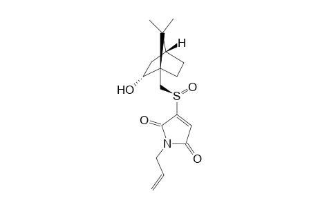 (-)-1-Allyl-3-((R)-{[(1R,2R,4R)-2-hydroxy-7,7-dimethylbicyclo-[2.2.1]heptan-1-yl]methyl}sulfinyl)-1H-pyrrole-2,5-dione