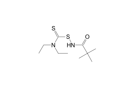 N-(t-Butylcarbonyl)diethylamino(thioxo)methanesulfenamide