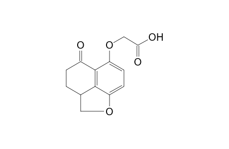 [(5-oxo-2a,3,4,5-tetrahydro-2H-naphtho[1,8-bc]furan-6-yl)oxy]acetic acid